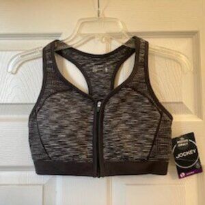 Jockey Front Zip Sports Bra